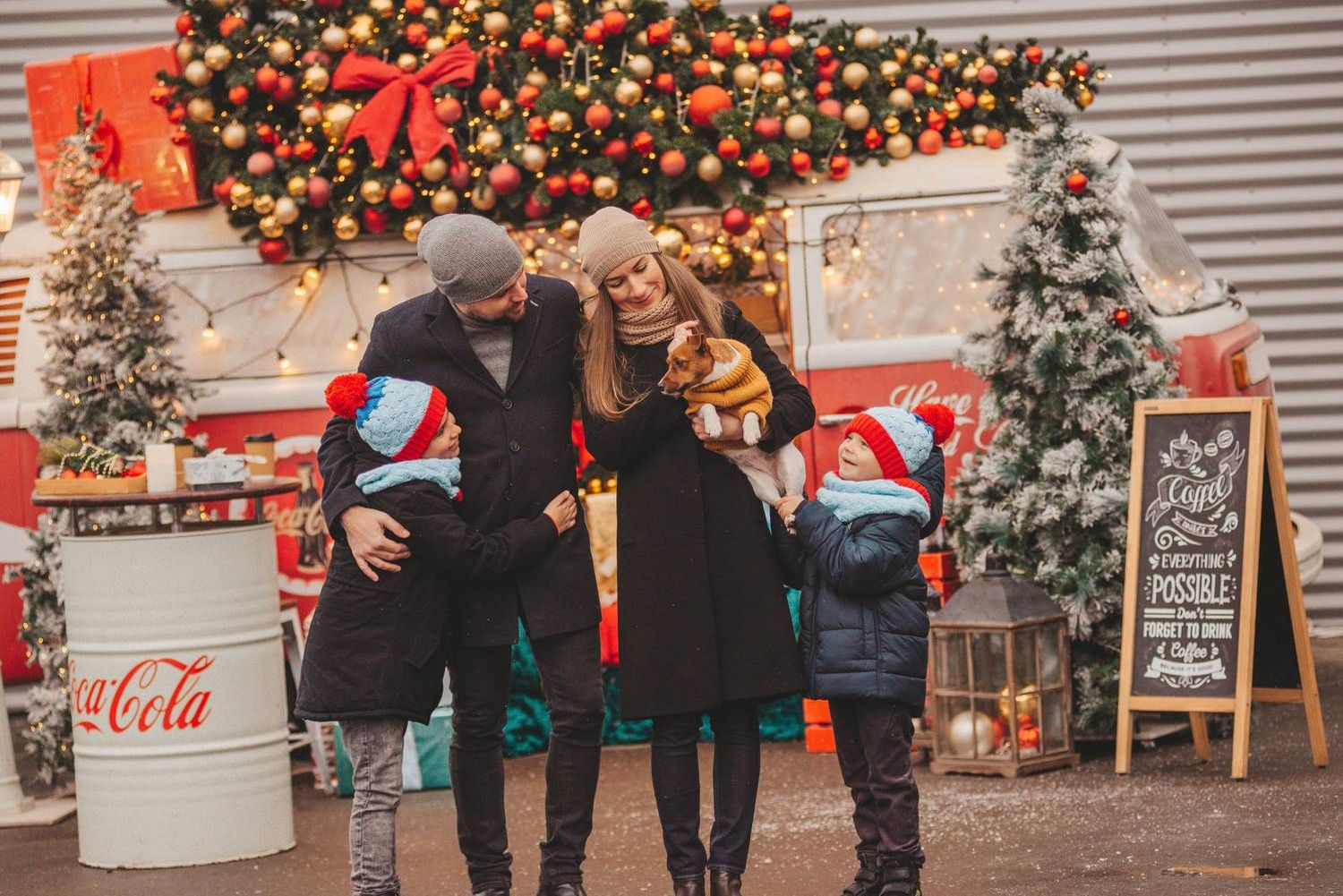Семейный фотограф Лиза Родина - Новогодние фотопрогулки