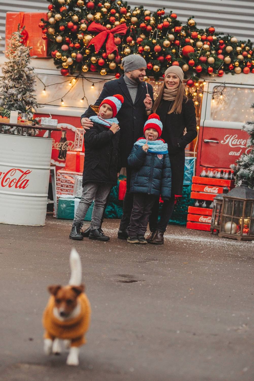 Семейный фотограф Лиза Родина - Новогодние фотопрогулки
